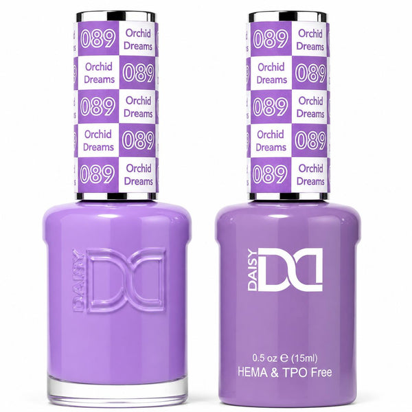 089 ORCHID DREAMS - DND HEMA FREE & TPO FREE - GEL & LACQUER DUO