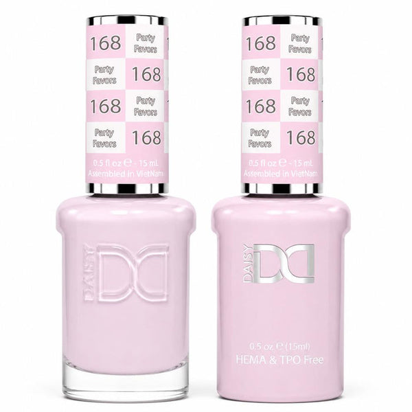 168 PARTY FAVERS - DND HEMA FREE & TPO FREE - GEL & LACQUER DUO