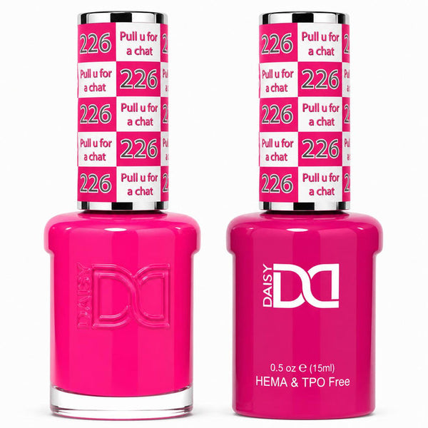 226 PULL U FOR A CHAT - DND HEMA FREE & TPO FREE - GEL & LACQUER DUO