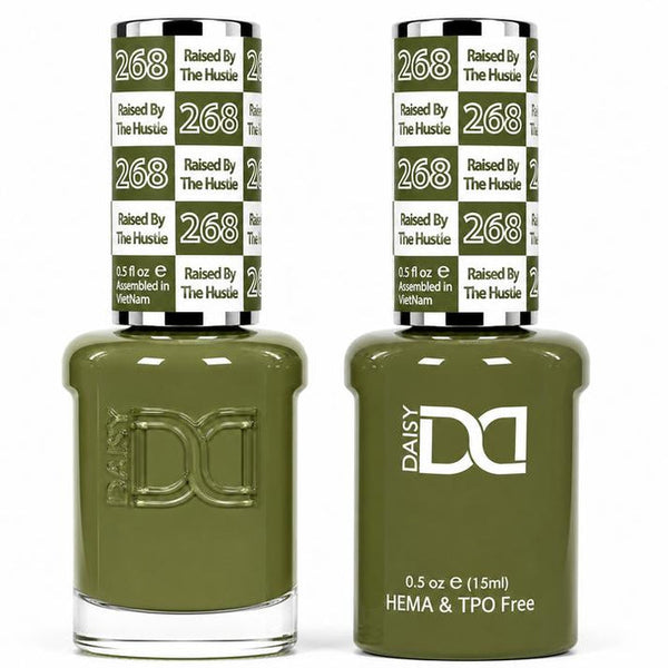 268 RAISED BY THE HUSTLE - DND HEMA FREE & TPO FREE - GEL & LACQUER DUO