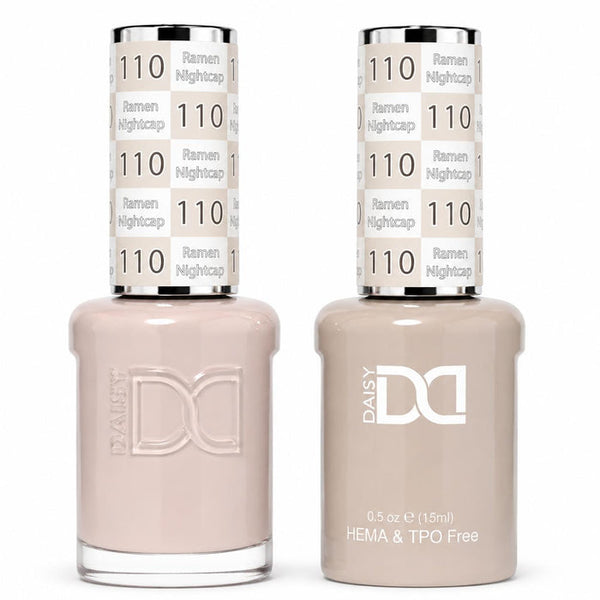 110 RAMEN NIGHTCAP - DND HEMA FREE & TPO FREE - GEL & LACQUER DUO