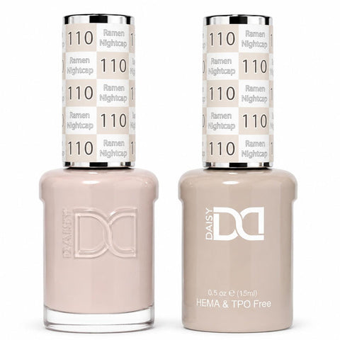 110 RAMEN NIGHTCAP - DND HEMA FREE & TPO FREE - GEL & LACQUER DUO