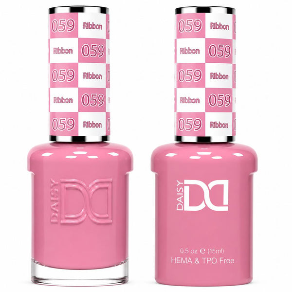 059 RIBBON - DND HEMA FREE & TPO FREE - GEL & LACQUER DUO