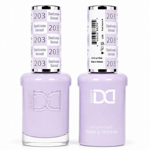 203 SEAHORSE SENSEI - DND HEMA FREE & TPO FREE - GEL & LACQUER DUO