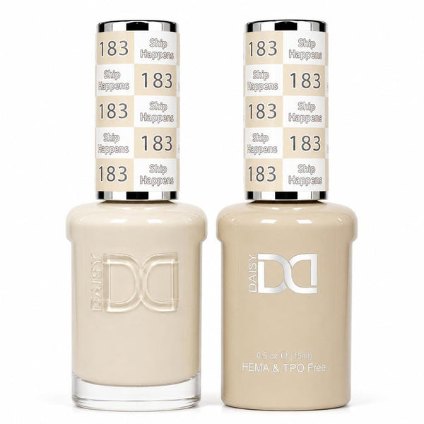 183 SHIP HAPPENS - DND HEMA FREE & TPO FREE - GEL & LACQUER DUO