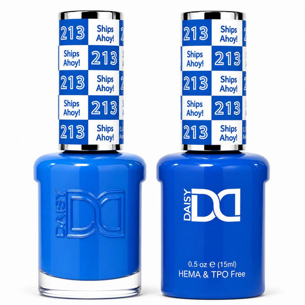 213 SHIPS AHOY! - DND HEMA FREE & TPO FREE - GEL & LACQUER DUO