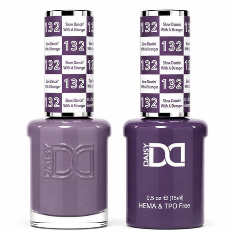 132 SLOW DANCE WITH A STRANGER - DND HEMA FREE & TPO FREE - GEL & LACQUER DUO