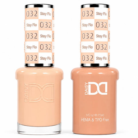 032 STAY FLO - DND HEMA FREE & TPO FREE - GEL & LACQUER DUO