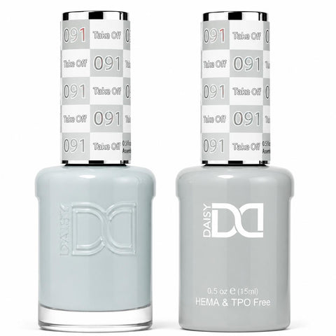 091 TAKE OFF - DND HEMA FREE & TPO FREE - GEL & LACQUER DUO