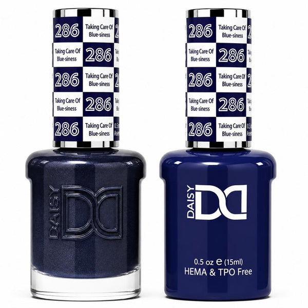 286 TAKING CARE OF BLUE SINESS - DND HEMA FREE & TPO FREE - GEL & LACQUER DUO