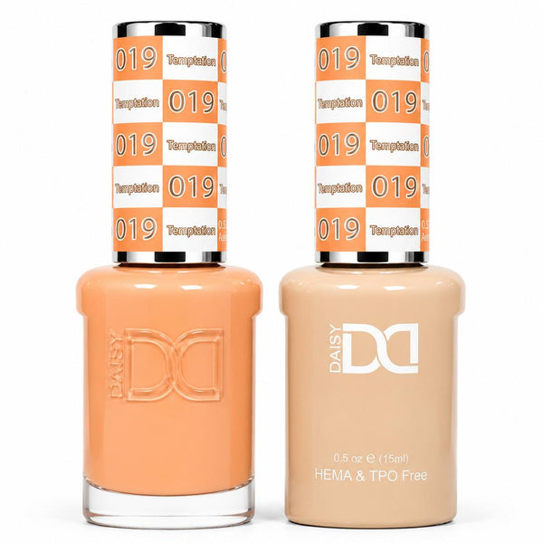 019 TEMPTATION - DND HEMA FREE & TPO FREE - GEL & LACQUER DUO