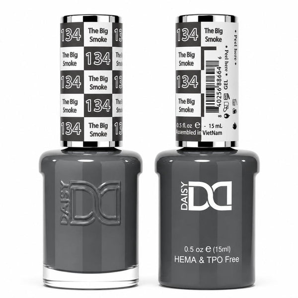 134 THE BIG SMOKE - DND HEMA FREE & TPO FREE - GEL & LACQUER DUO