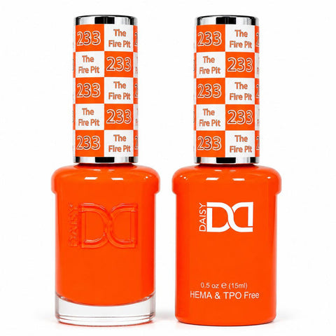 233 THE FIRE PIT - DND HEMA FREE & TPO FREE - GEL & LACQUER DUO