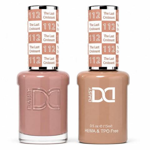 112 THE LAST CROISSANT - DND HEMA FREE & TPO FREE - GEL & LACQUER DUO