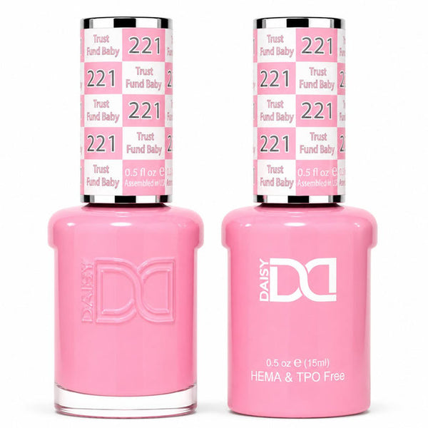 221 TRUST FUND BABY - DND HEMA FREE & TPO FREE - GEL & LACQUER DUO