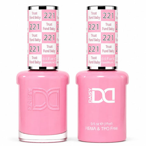221 TRUST FUND BABY - DND HEMA FREE & TPO FREE - GEL & LACQUER DUO