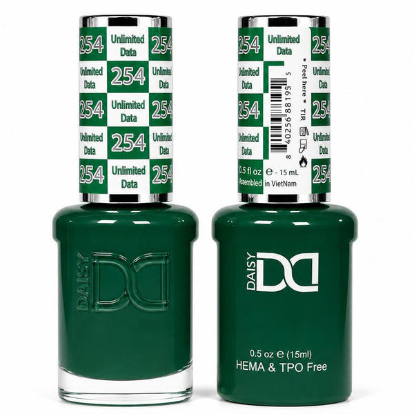 254 UNLIMITED DATA - DND HEMA FREE & TPO FREE - GEL & LACQUER DUO