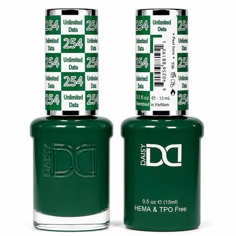 254 UNLIMITED DATA - DND HEMA FREE & TPO FREE - GEL & LACQUER DUO