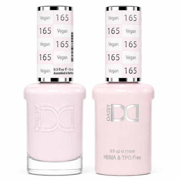 165 VEGAN - DND HEMA FREE & TPO FREE - GEL & LACQUER DUO