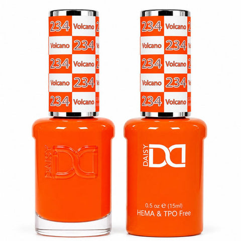 234 VOLCANO - DND HEMA FREE & TPO FREE - GEL & LACQUER DUO