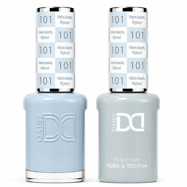 101 WE'RE SOARIN', FLYINNN' - DND HEMA FREE & TPO FREE - GEL & LACQUER DUO
