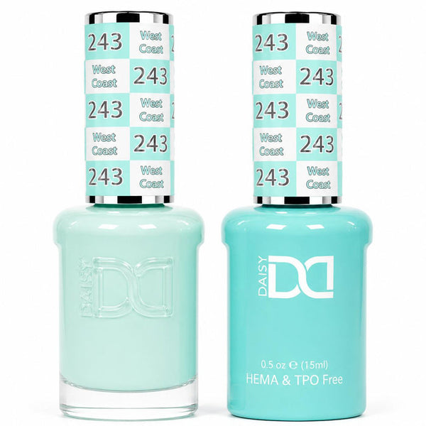 243 WEST COAST - DND HEMA FREE & TPO FREE - GEL & LACQUER DUO