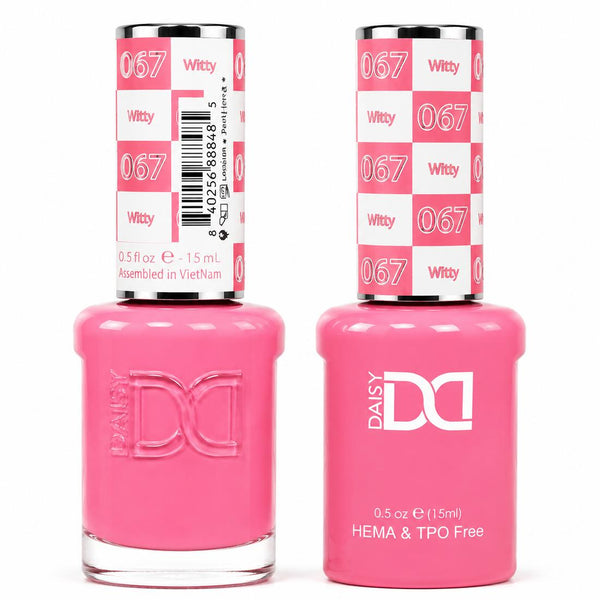 067 WITTY - DND HEMA FREE & TPO FREE - GEL & LACQUER DUO