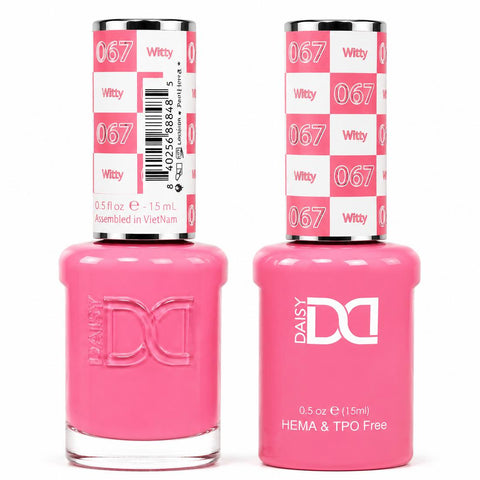 067 WITTY - DND HEMA FREE & TPO FREE - GEL & LACQUER DUO