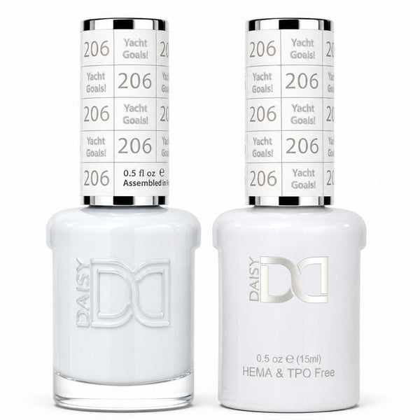 206 YACHT GOALS! - DND HEMA FREE & TPO FREE - GEL & LACQUER DUO