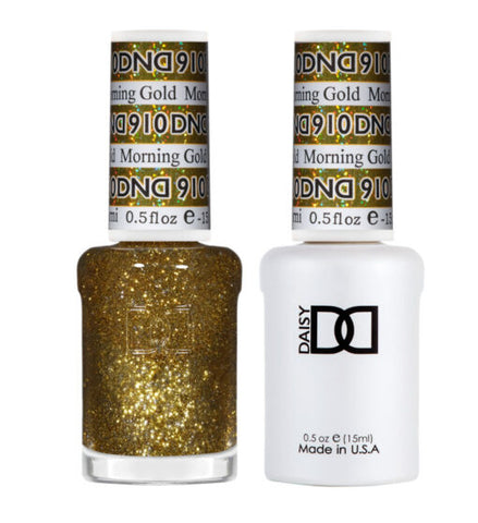 DND SUPER GLITTER COLLECTION - 910 MORNING GOLD