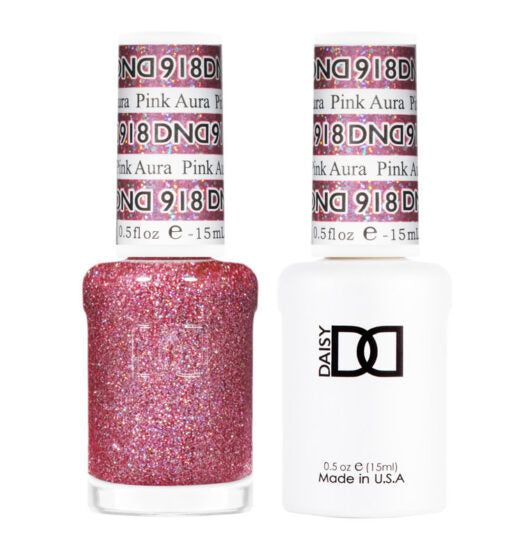 DND SUPER GLITTER COLLECTION - 918 PINK AURA