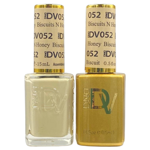 DND DIVA GEL DUO - 052 BISCUITS N HONEY