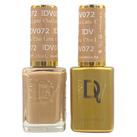 DND DIVA GEL DUO - 072 CHAI LATTE