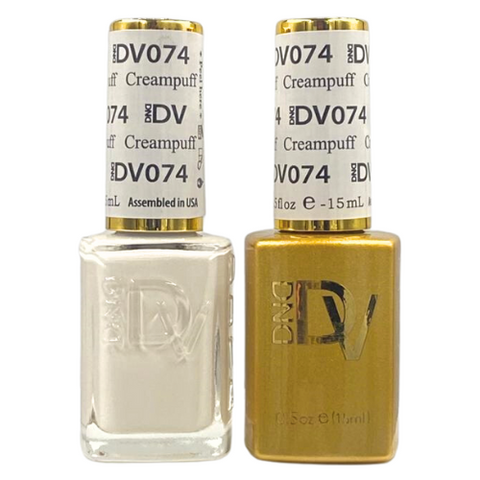 DND DIVA GEL DUO - 074 CREAMPUFF