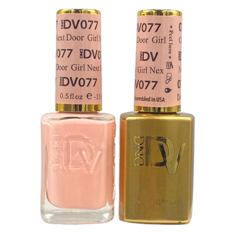 DND DIVA GEL DUO - 077 GIRL NEXT DOOR