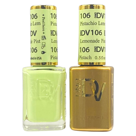 DND DIVA GEL DUO - 106 PISTACHIO LEMONADE