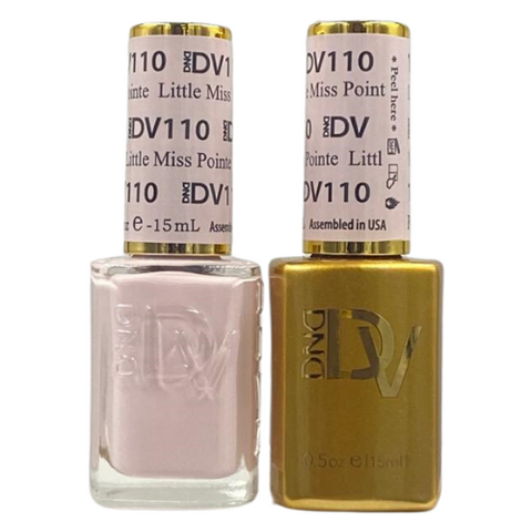 DND DIVA GEL DUO - 110 LITTLE MISS POINTE
