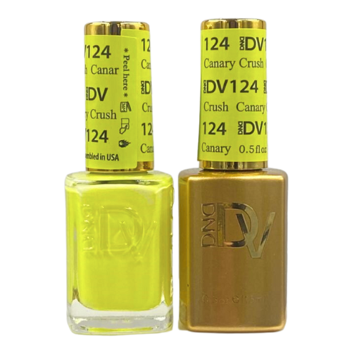 DND DIVA GEL DUO - 124 CANARY CRUSH