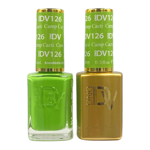 DND DIVA GEL DUO - 126 CAMP CACTI