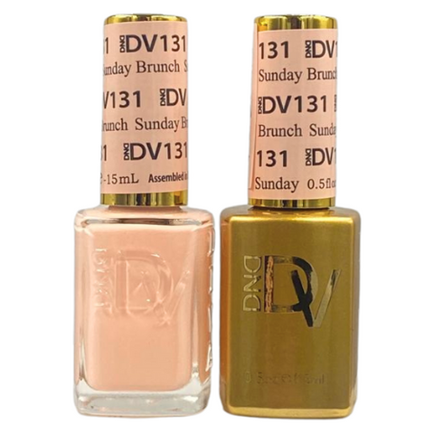 DND DIVA GEL DUO - 131 SUNDAY BRUNCH