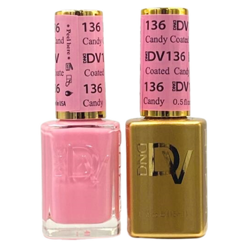 DND DIVA GEL DUO - 136 CANDY COATED