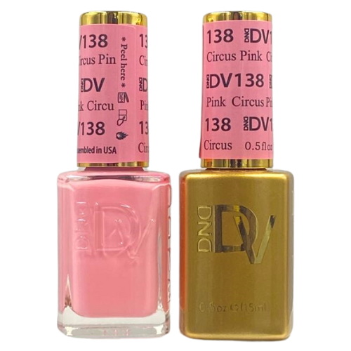 DND DIVA GEL DUO - 138 CIRCUS PINK