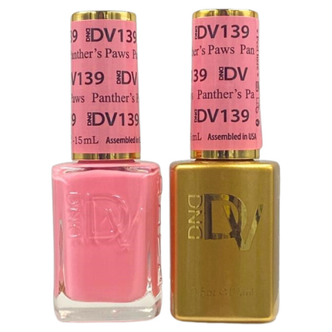 DND DIVA GEL DUO - 139 PANTHER'S PAWS