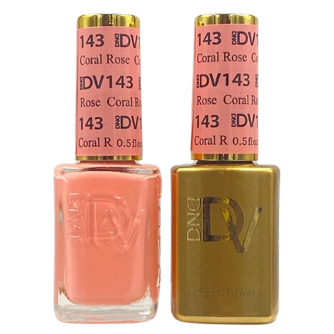 DND DIVA GEL DUO - 143 CORAL ROSE