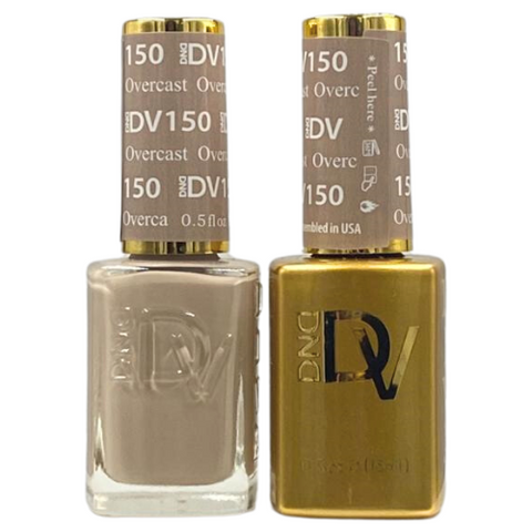 DND DIVA GEL DUO - 150 OVERCAST