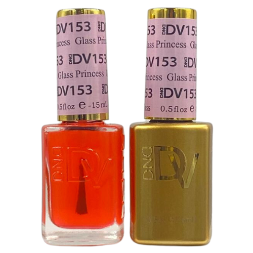 DND DIVA GEL DUO - 153 GLASS PRINCESS