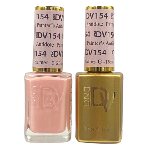 DND DIVA GEL DUO - 154 PAINTER'S ANTIDOTE