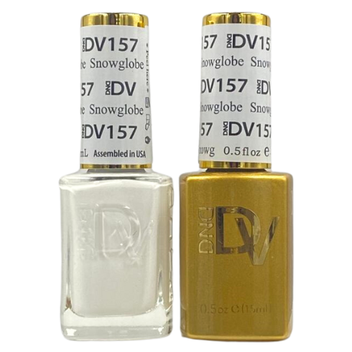 DND DIVA GEL DUO - 157 SNOWGLOBE
