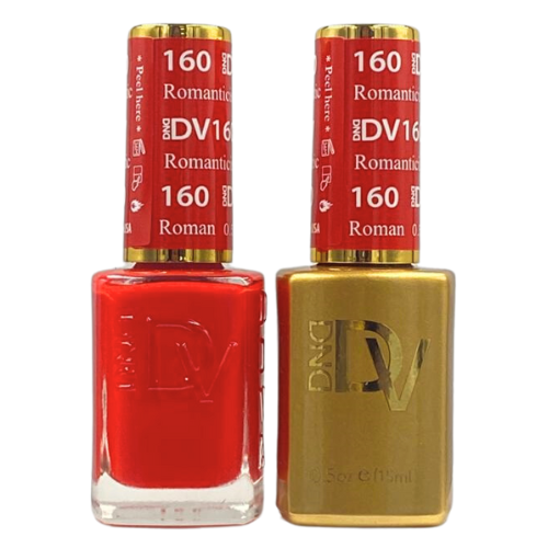 DND DIVA GEL DUO - 160 ROMANTICIST/DIVA RED