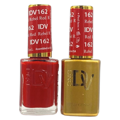 DND DIVA GEL DUO - 162 REBEL RED